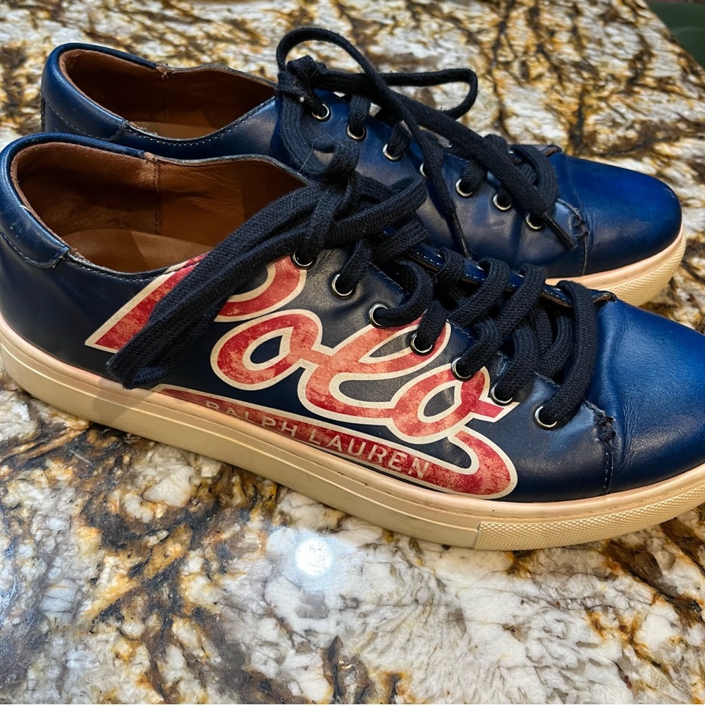 Polo Ralph Lauren Jermain leather sneakers 9